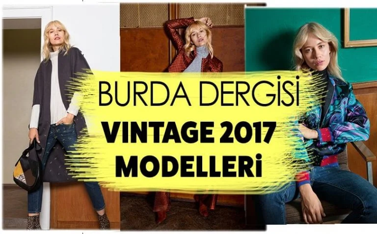Burda Dergisi 2017 Vintage